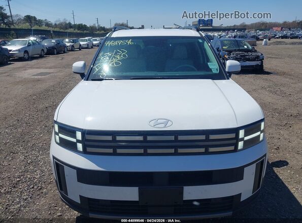5NMP2DGL3SH146850 2025 HYUNDAI SANTA FE White Vista del cuadro de instrumentos