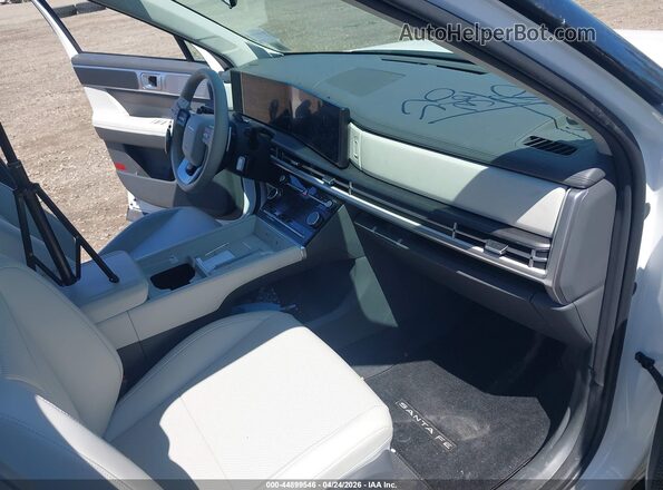 5NMP2DGL3SH146850 2025 HYUNDAI SANTA FE White Vista interior delantera
