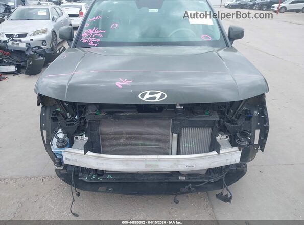 5NMP2DGL5RH046176 2024 HYUNDAI SANTA FE Green Սալոնի հետևի տեսք
