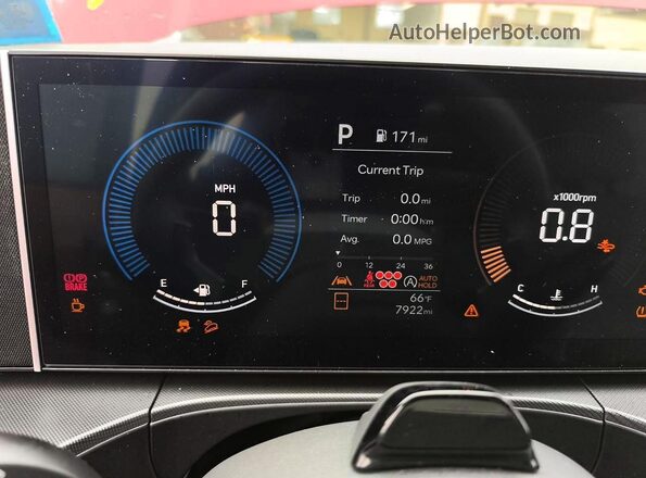 5NMP2DGLXRH036159 2024 HYUNDAI SANTA Burgundy Вид панелі приладів