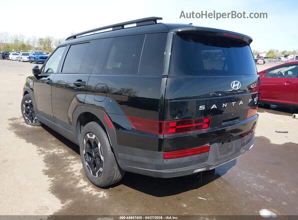 5NMP2DGLXSH094326 2025 HYUNDAI SANTA FE Black Задня ліва чверть