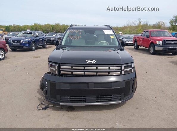 5NMP2DGLXSH094326 2025 HYUNDAI SANTA FE Black Вид щитка приладів