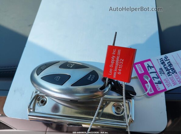 5NMP2DGLXTH175229 2026 HYUNDAI SANTA FE Gray წინა პანელის ხედი