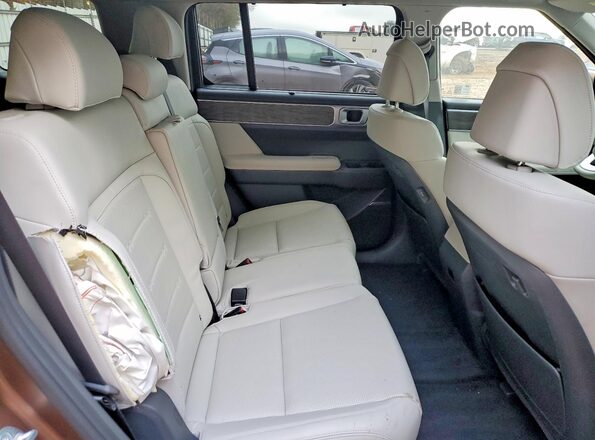 5NMP3DG15RH009494 2024 HYUNDAI SANTA Brown Vista interior trasera
