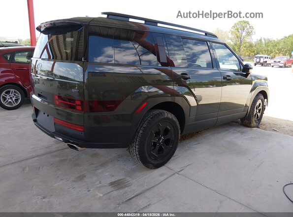 5NMP3DGL4SH104989 2025 HYUNDAI SANTA FE Зеленый Задняя правая четверть