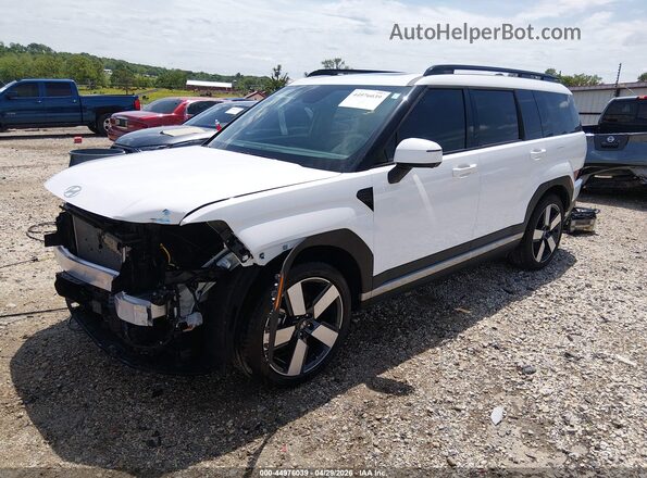 5NMP44GL0RH026654 2024 HYUNDAI SANTA FE White Vista tres cuartos delantera izquierda