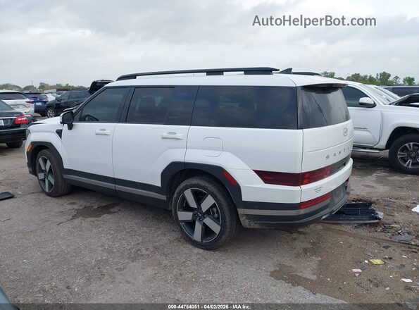 5NMP44GL1RH035685 2024 HYUNDAI SANTA FE White Սալոնի 360 աստիճան տեսք