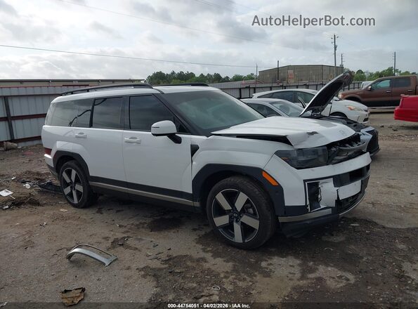 5NMP44GL1RH035685 2024 HYUNDAI SANTA FE White Սալոնի հետևի տեսք