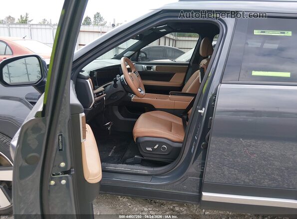 5NMP44GLXSH070750 2025 HYUNDAI SANTA FE Black Widok wnętrza z przodu