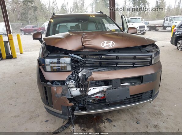 5NMP4DGL0RH044426 2024 HYUNDAI SANTA FE Brown Widok z przodu