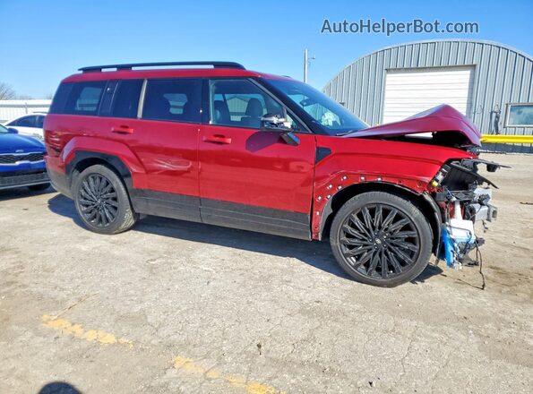 5NMP54GL0RH065337 2024 HYUNDAI SANTA FE CALLIGRAPHY Red Передня права чверть