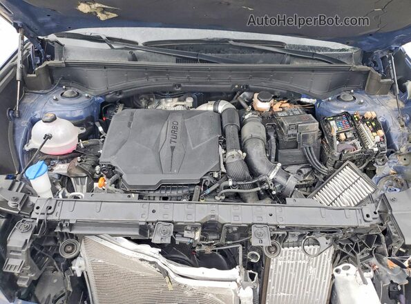 5NMP54GL0SH135635 2025 HYUNDAI SANTA FE CALLIGRAPHY Blue Շարժիչի բաժամունքի տեսք