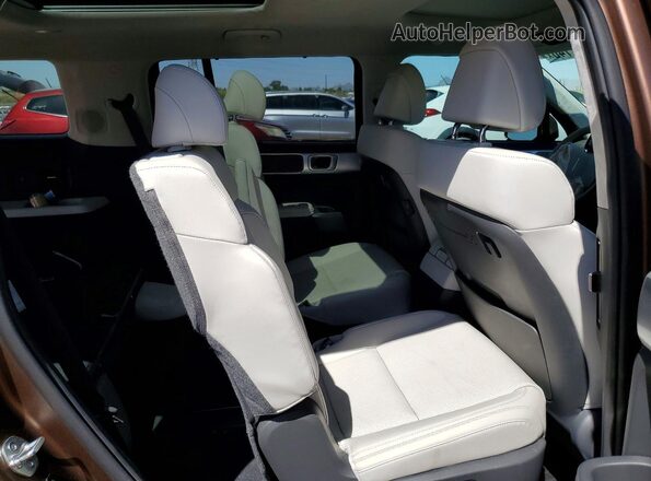 5NMP54GL1RH067517 2024 HYUNDAI SANTA FE CALLIGRAPHY Коричневый Вид задних сидений