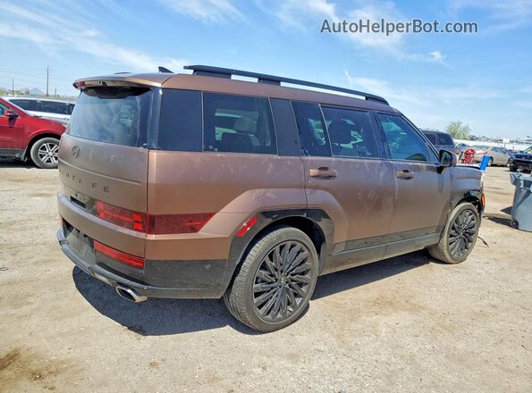 5NMP54GL1RH067517 2024 HYUNDAI SANTA FE CALLIGRAPHY Коричневый Задняя правая четверть