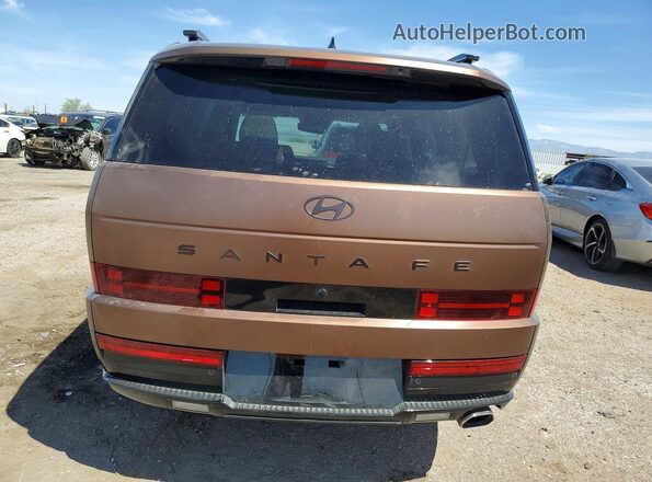 5NMP54GL1RH067517 2024 HYUNDAI SANTA FE CALLIGRAPHY Коричневый Вид сзади