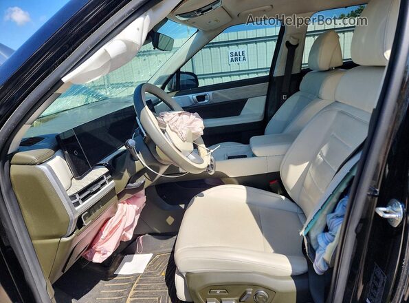 5NMP54GL2RH032176 2024 HYUNDAI SANTA FE CALLIGRAPHY Черный Вид салона спереди