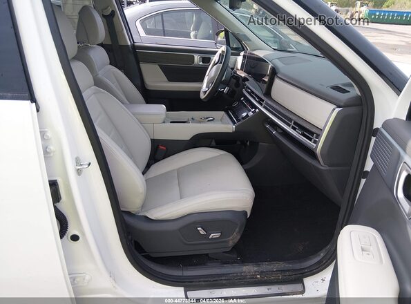 5NMP54GL2SH077981 2025 HYUNDAI SANTA FE CALLIGRAPHY Белый Вид салона спереди