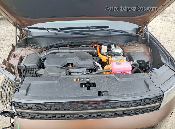 5NMP5DG12SH044316 2025 HYUNDAI SANTA FE CALLIGRAPHY Brown Вид підкапотного простору