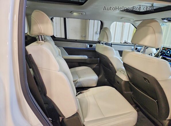 5NMP5DG1XSH039073 2025 HYUNDAI SANTA FE CALLIGRAPHY White Vista interior trasera