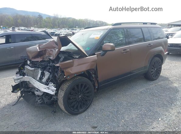 5NMP5DGL1RH045579 2024 HYUNDAI SANTA FE CALLIGRAPHY Brown Vista tres cuartos delantera izquierda