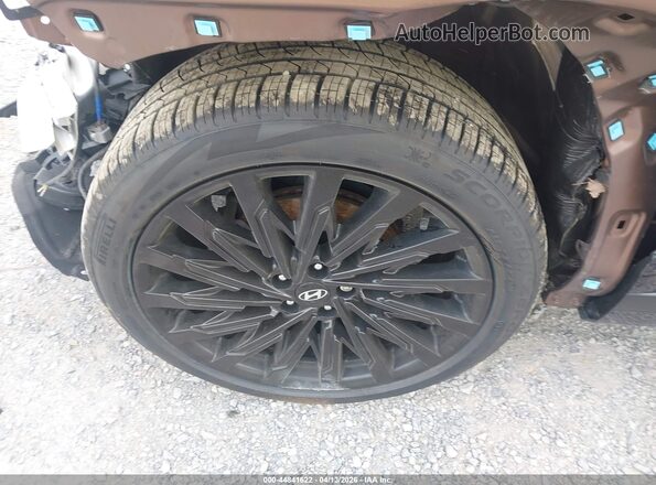 5NMP5DGL1RH045579 2024 HYUNDAI SANTA FE CALLIGRAPHY Brown Vista del salpicadero