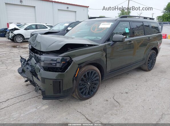 5NMP5DGL1RH055335 2024 HYUNDAI SANTA FE CALLIGRAPHY Зеленый Передняя левая четверть