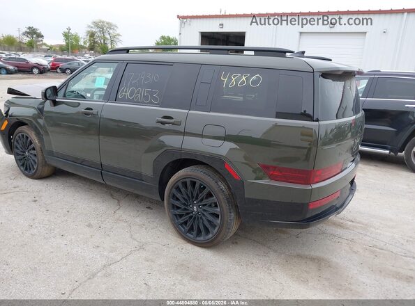 5NMP5DGL1RH055335 2024 HYUNDAI SANTA FE CALLIGRAPHY Зеленый Задняя левая четверть