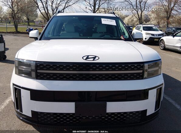 5NMP5DGL4RH031580 2024 HYUNDAI SANTA FE CALLIGRAPHY White ხელსაწყოთა პანელის ხედი