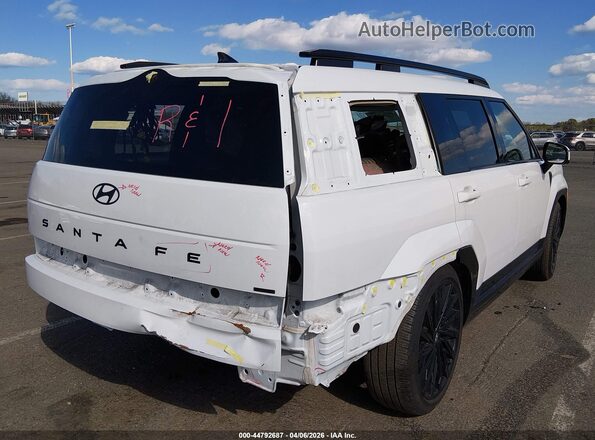 5NMP5DGL4RH031580 2024 HYUNDAI SANTA FE CALLIGRAPHY White უკანა მარჯვენა