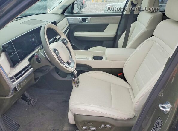 5NMP5DGL4SH068425 2025 HYUNDAI SANTA FE CALLIGRAPHY Green Вид салону спереду