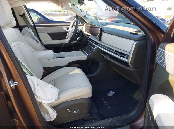 5NMP5DGLXRH029168 2024 HYUNDAI SANTA FE CALLIGRAPHY Brown Սալոնի դիմացի տեսք