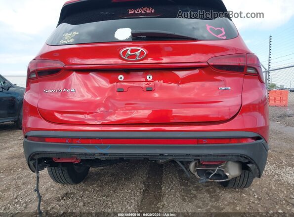 5NMS1DAJ3NH424509 2022 HYUNDAI SANTA FE Red 