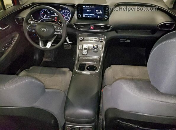 5NMS1DAJ7PH491715 2023 HYUNDAI SANTA Red წინა პანელის ხედი
