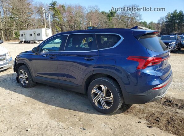 5NMS1DAJ9MH314448 2021 HYUNDAI SANTA Blue Задня ліва чверть