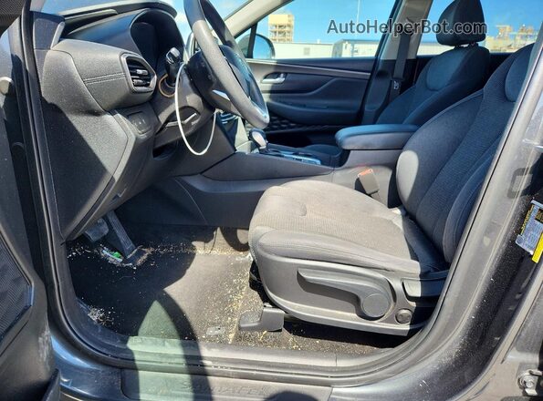 5NMS23AD0LH199125 2020 HYUNDAI SANTA Серый Вид салона спереди