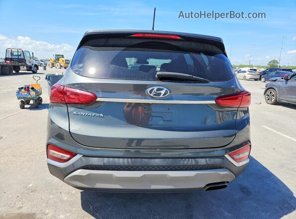 5NMS23AD0LH199125 2020 HYUNDAI SANTA Серый Вид сзади
