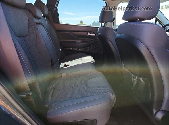 5NMS23AD0LH199125 2020 HYUNDAI SANTA Серый Вид задней части салона