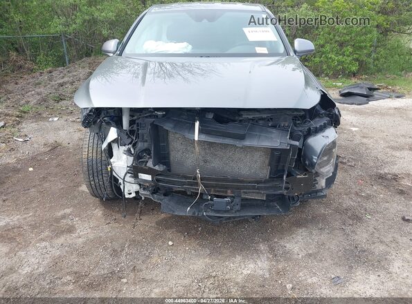 5NMS23AD1KH054786 2019 HYUNDAI SANTA FE Gray Widok z przodu