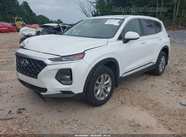 5NMS23AD3LH147245 2020 HYUNDAI SANTA FE White Przód lewy