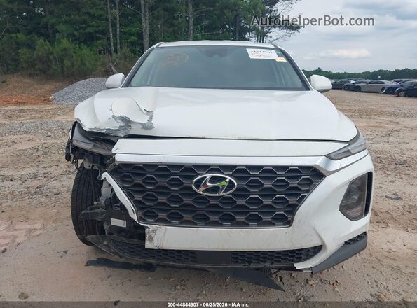 5NMS23AD3LH147245 2020 HYUNDAI SANTA FE White Widok wnętrza z tyłu