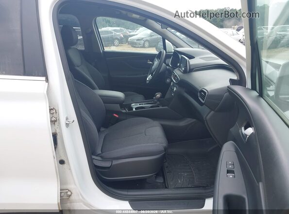 5NMS23AD3LH147245 2020 HYUNDAI SANTA FE White Widok wnętrza z przodu