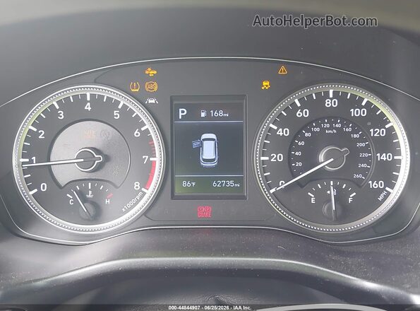 5NMS23AD3LH147245 2020 HYUNDAI SANTA FE White Widok tylnych siedzeń
