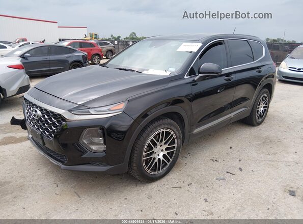 5NMS23AD4KH085692 2019 HYUNDAI SANTA FE Black Przód lewy