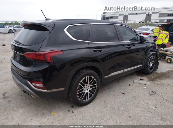 5NMS23AD4KH085692 2019 HYUNDAI SANTA FE Black Tył prawy