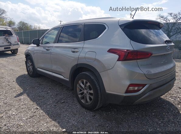 5NMS23AD5LH250134 2020 HYUNDAI SANTA FE Gray Trasero izquierdo