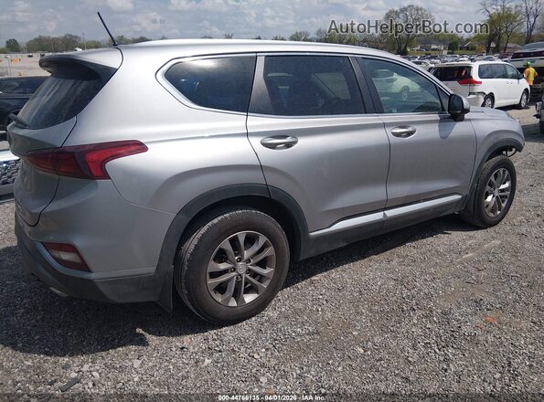 5NMS23AD5LH250134 2020 HYUNDAI SANTA FE Gray Trasero derecho