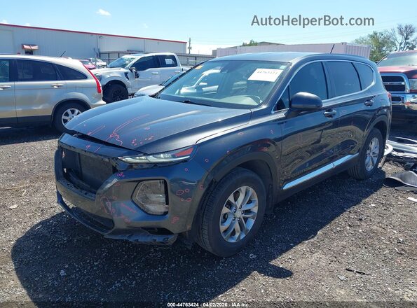 5NMS23AD8LH249222 2020 HYUNDAI SANTA FE Gray Przód lewy