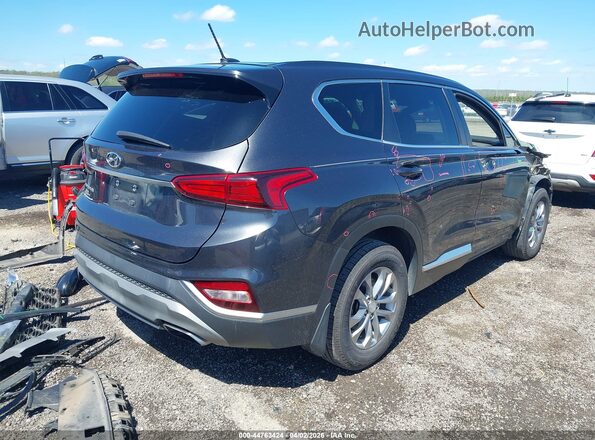 5NMS23AD8LH249222 2020 HYUNDAI SANTA FE Gray Tył prawy