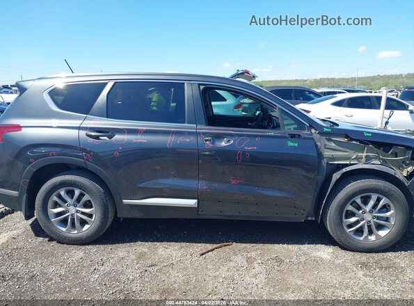 5NMS23AD8LH249222 2020 HYUNDAI SANTA FE Gray Widok wnętrza 360 stopni