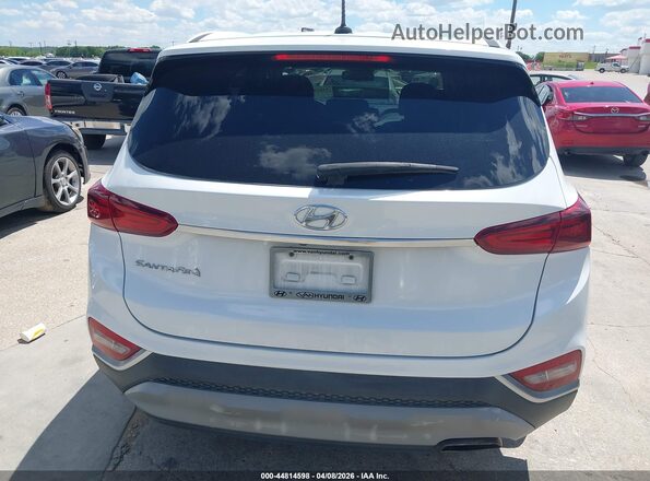 5NMS23AD9KH041817 2019 HYUNDAI SANTA FE White 